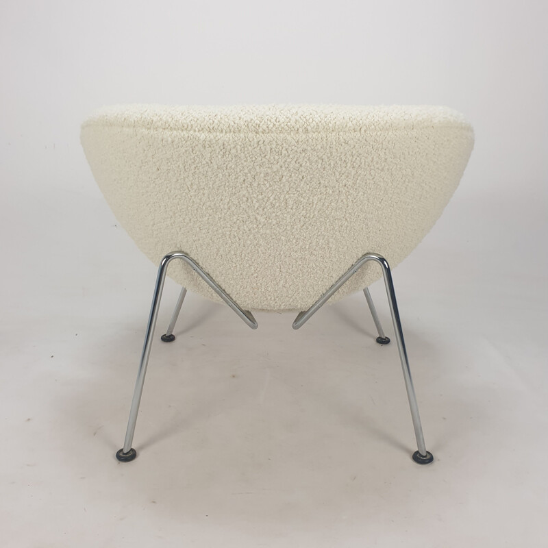 Vintage armchair and ottoman by Pierre Paulin for Artifort, 1980s