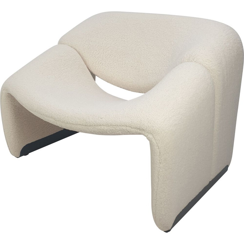 Vintage F598 Groovy armchair by Pierre Paulin for Artifort, 1980s