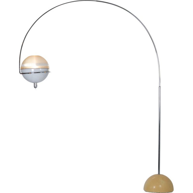 Vintage Focus Arc floor lamp by Fabio Lenci for Guzzini, 1970s