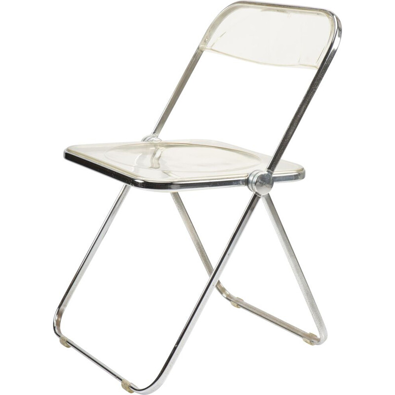Vintage Plia chair by Giancarlo Piretti for Castelli