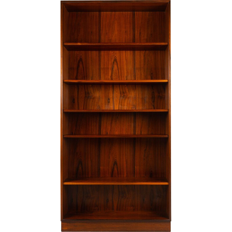 Danish vintage rosewood bookcase, 1960s