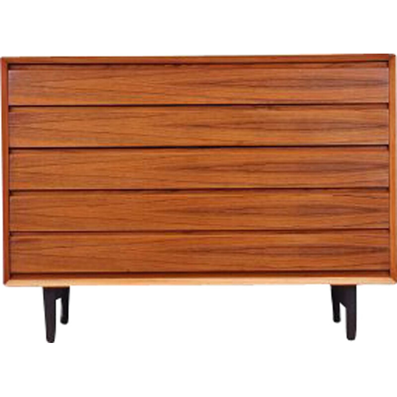 Rosewood vintage chest of drawers, Denmark 1970s