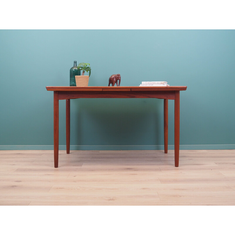 Teak vintage table, Denmark 1970s