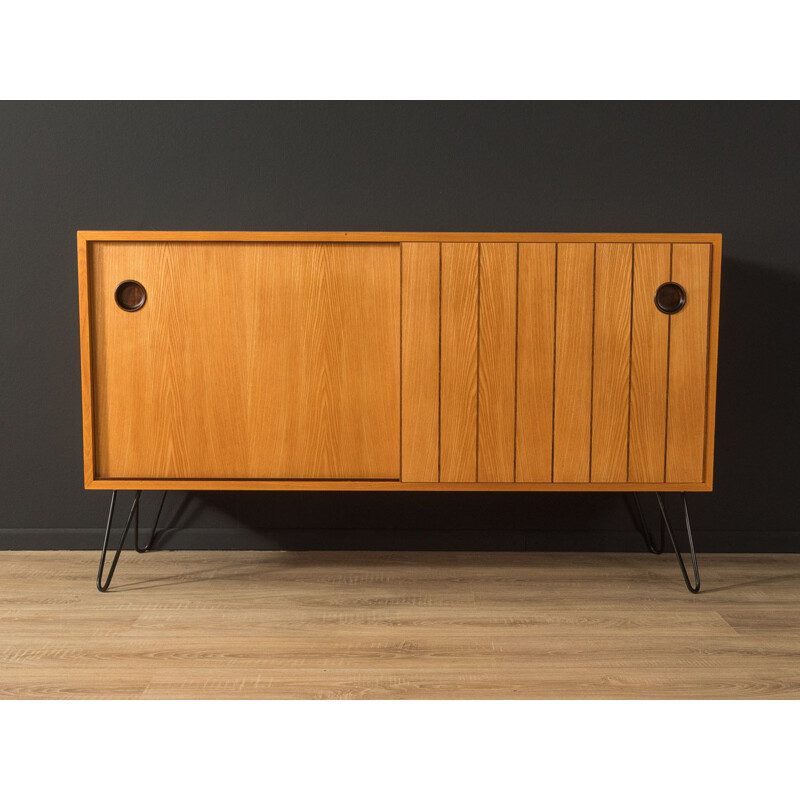 Vintage ashwood sideboard by Erich Stratmann for Oldenburger Möbelwerkstätten, Germany 1950s