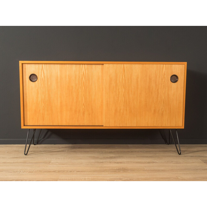 Vintage ashwood sideboard by Erich Stratmann for Oldenburger Möbelwerkstätten, Germany 1950s