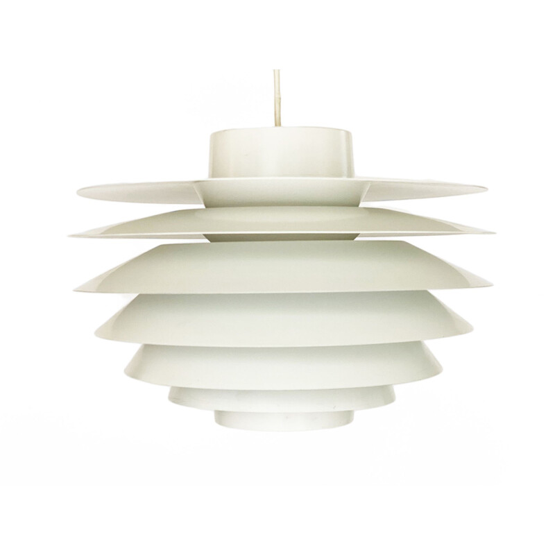 Vintage pendant lamp "Verona" by Sven Middelboe for Nordisk Solar Compagni, Denmark 1970s