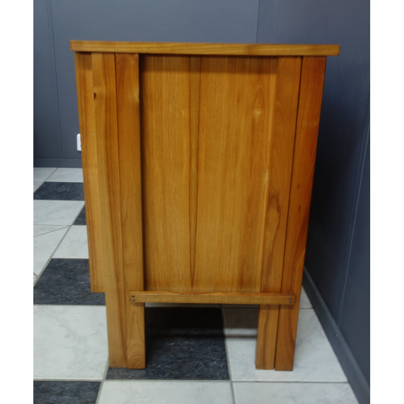 Vintage sideboard with rotating desk, 1960s