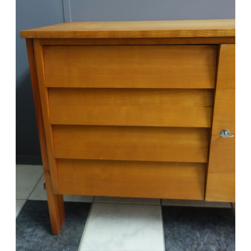 Vintage sideboard with rotating desk, 1960s