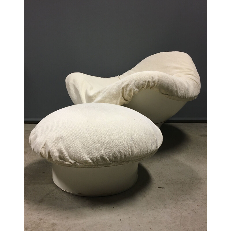 Vintage "Rodica" armchair by Mario Brunu for Comfort