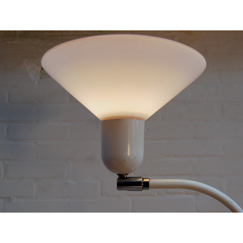 Lampadaire vintage blanc - années 70