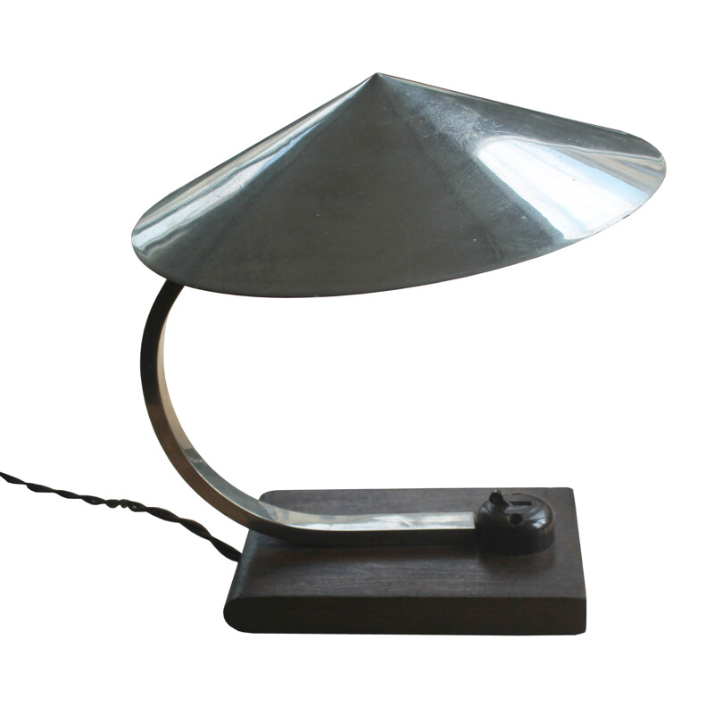Vintage modernistische tafellamp, 1930