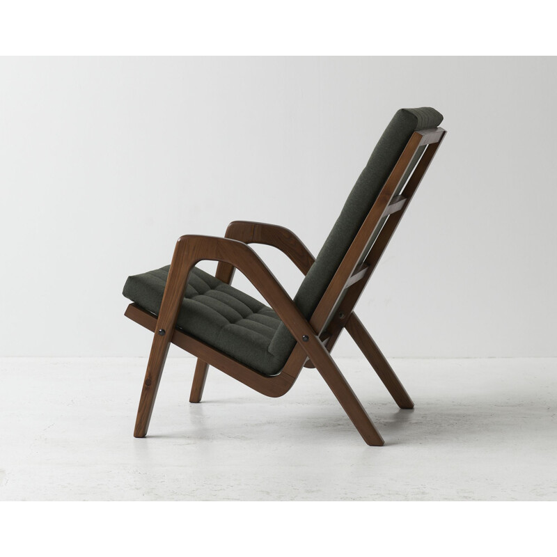 Pair of vintage armchairs by Jan Vanek for Uluv, 1960s