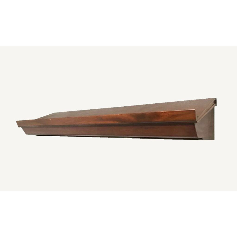 Vintage mahogany console by Osvaldo Borsani, 1960