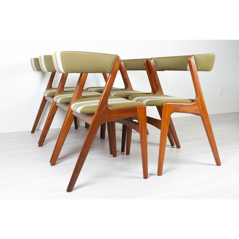 Set of 6 vintage Danish teak dining chairs by Korup Stolefabrik, 1960s