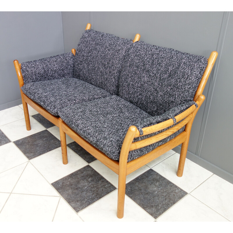 Vintage 2-Sitzer-Sofa von Illum Wikkelsø für Cfc Silkeborg, 1960