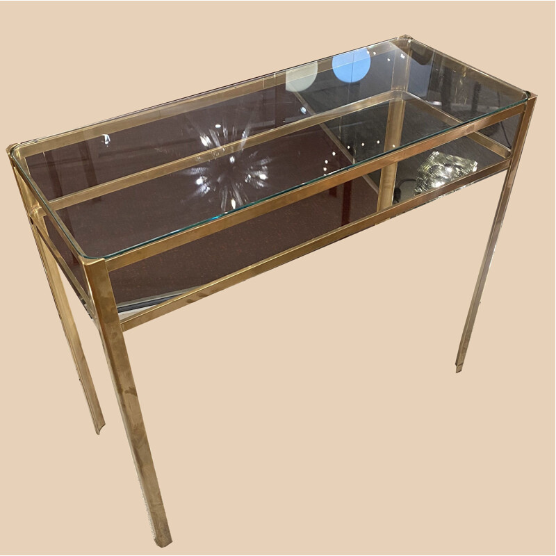 Vintage Malabert bronze console