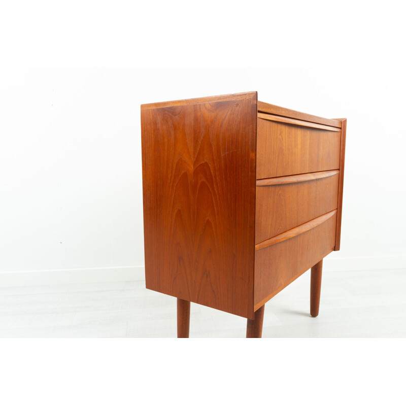 Vintage Danish teak chest of drawers, 1960s