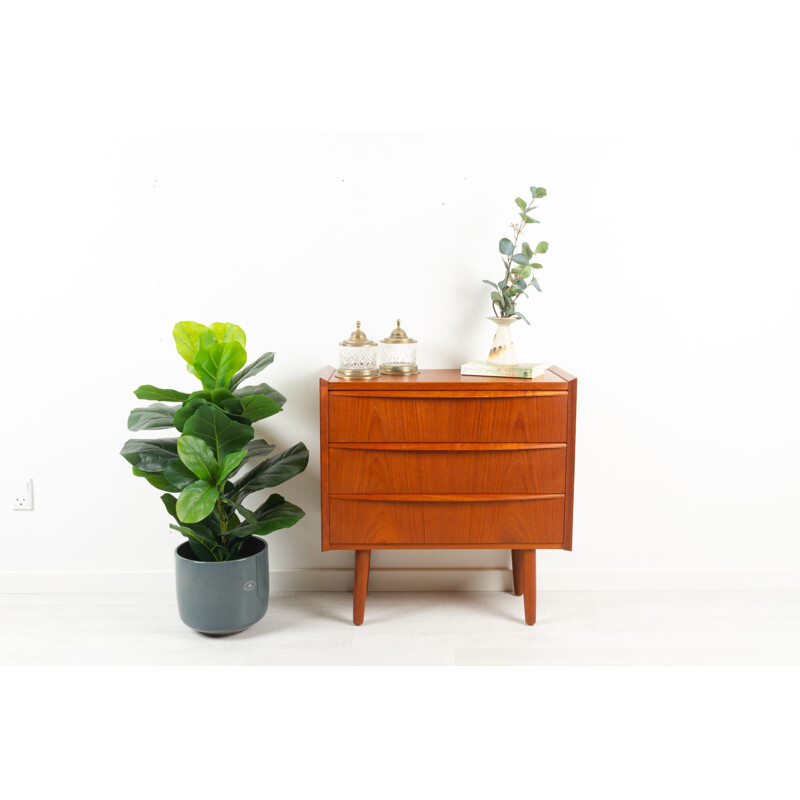 Commode danoise vintage en teck, 1960