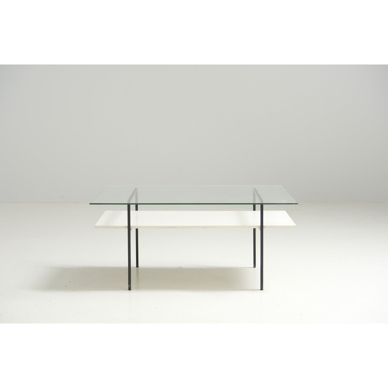 Mesa de café minimalista de Coen De Vries para Tetex, Holanda 1950