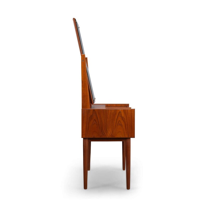 Vintage dressing table in teak by Melvin Mikkelsen