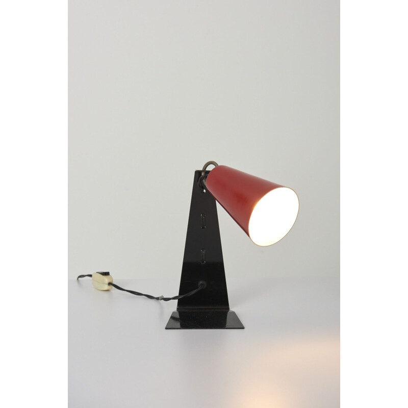 Vintage "Hook" table lamp by T. J. Kalmar, Austria 1950s