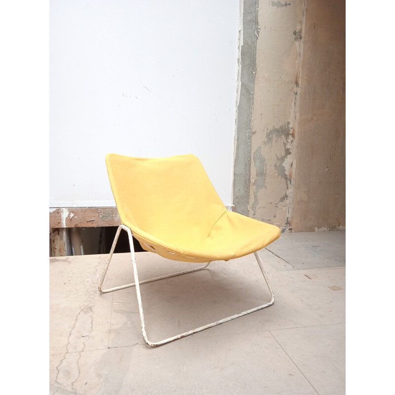 Vintage G1 fauteuil van Pierre Guariche voor Airborne, 1950