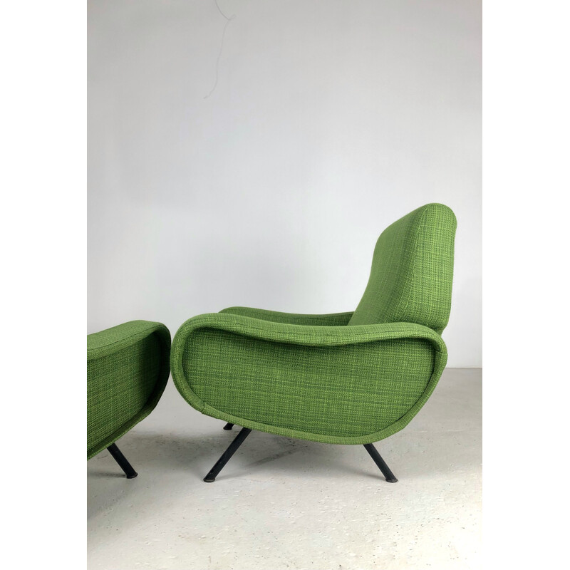Paire de fauteuils "Lady" de Marco Zanuso pour Arflex, Italie
