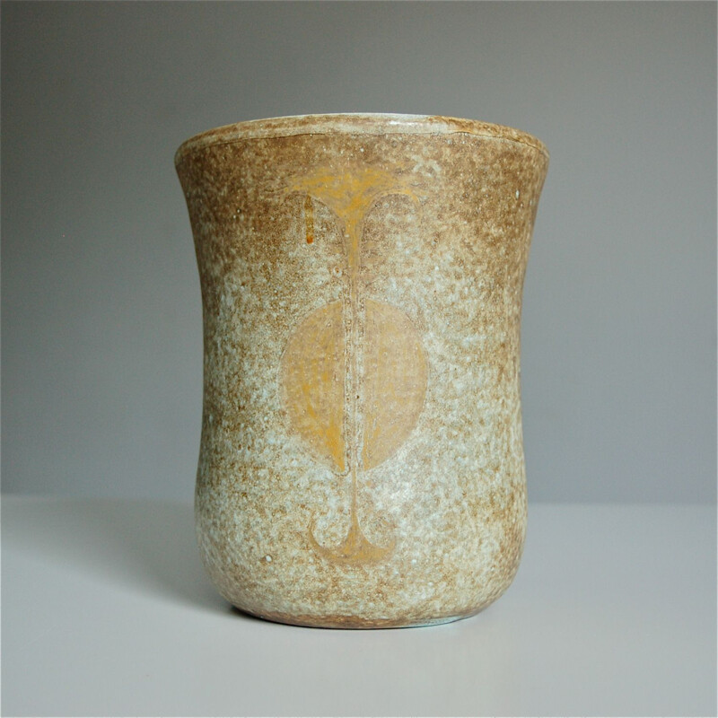 Vintage ceramic planter by Michelle and Jacques Serre