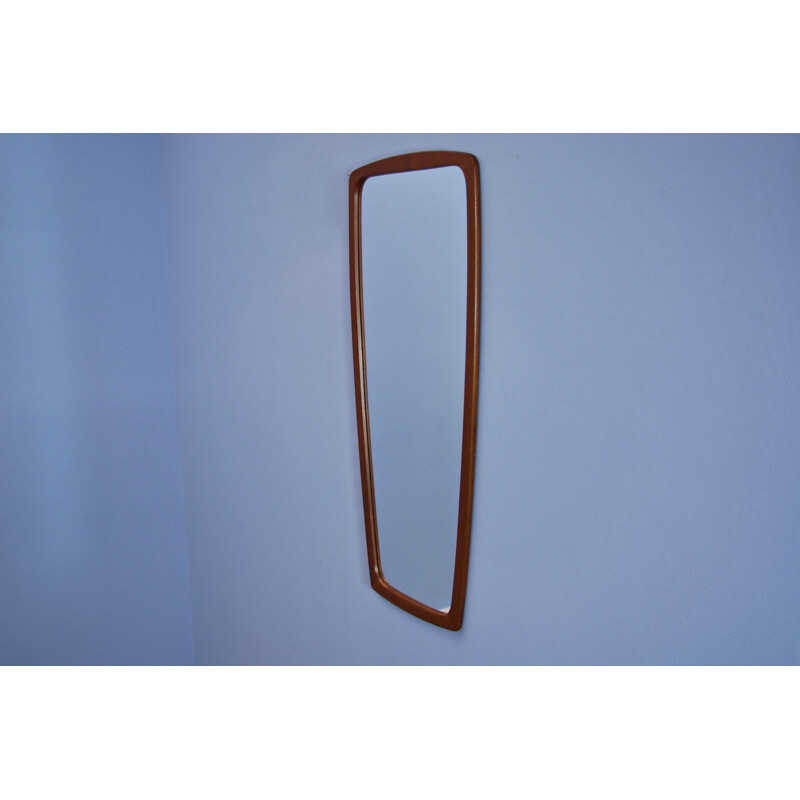 Danish vintage mirror in teak, 1960s