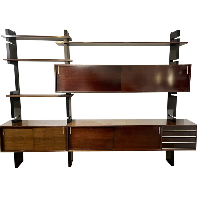 Vintage modular wall unit by Amma, Italy 1960