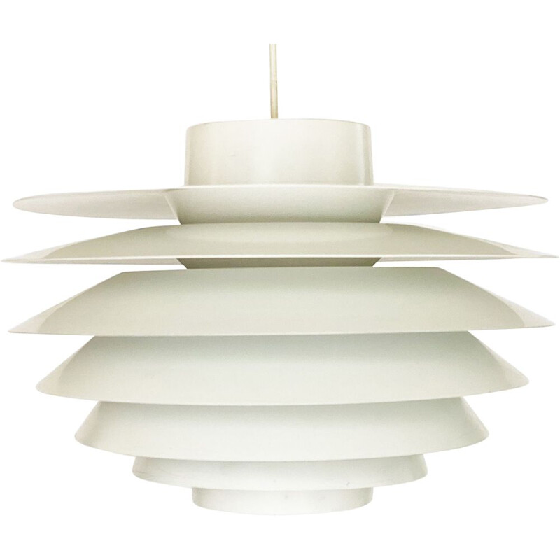 Vintage pendant lamp "Verona" by Sven Middelboe for Nordisk Solar Compagni, Denmark 1970s