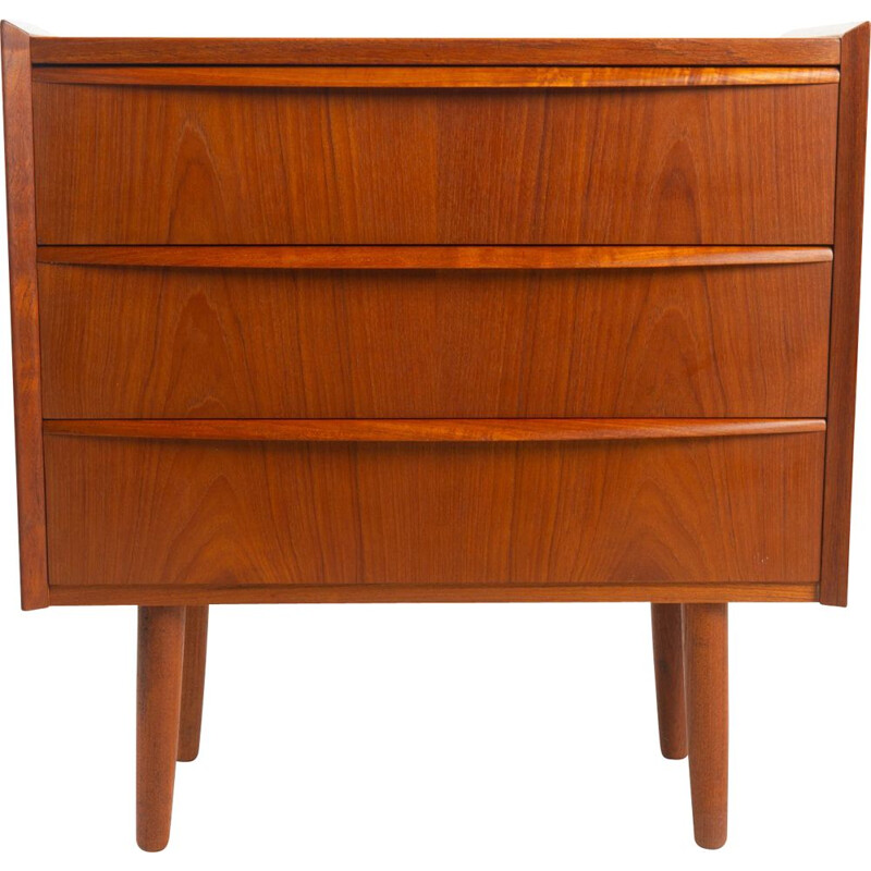 Vintage Danish teak chest of drawers, 1960s