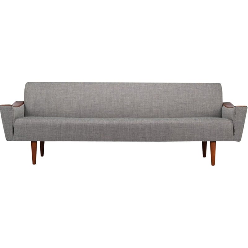 Danish vintage grey 3-seater sofa by Cfc Silkeborg, 1960s