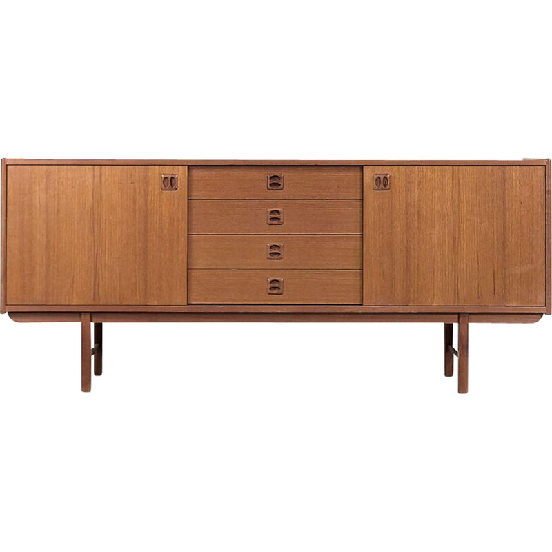 Enfilade suédois vintage en teck Korsör par Ikea, 1960