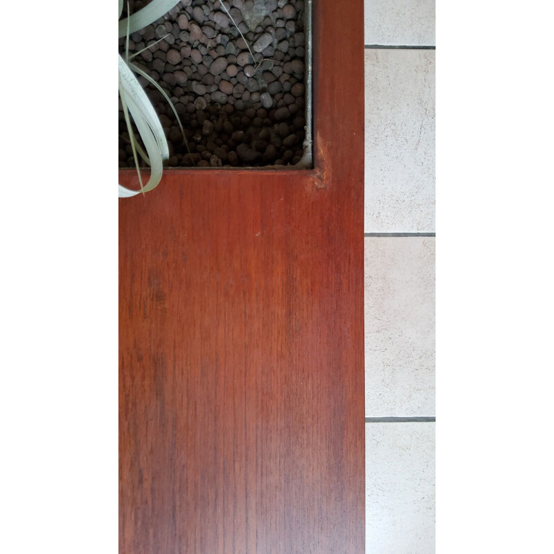 Vintage coffee table with planter, 1960