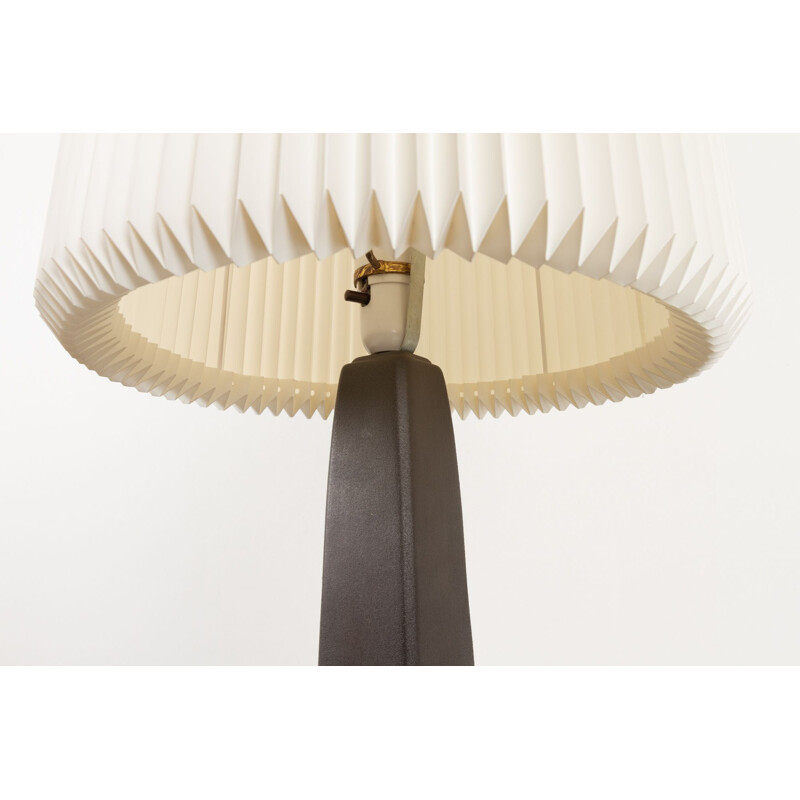 Vintage ceramic table lamp by Einar Johansen for Søholm, Denmark 1960