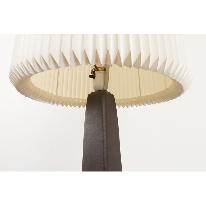 Vintage keramische tafellamp van Einar Johansen voor Søholm, Denemarken 1960