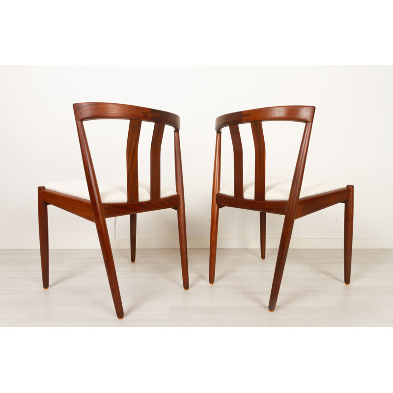 Paire de chaises danoises vintage en teck, 1960