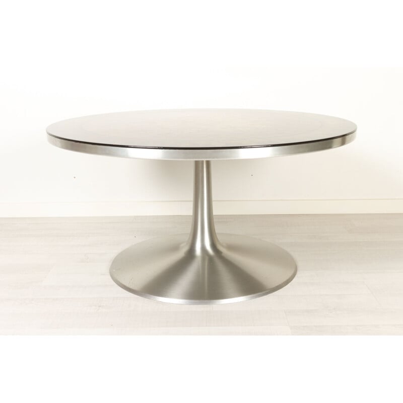 Table basse vintage rond par Poul Cadovius pour Cado, 1970