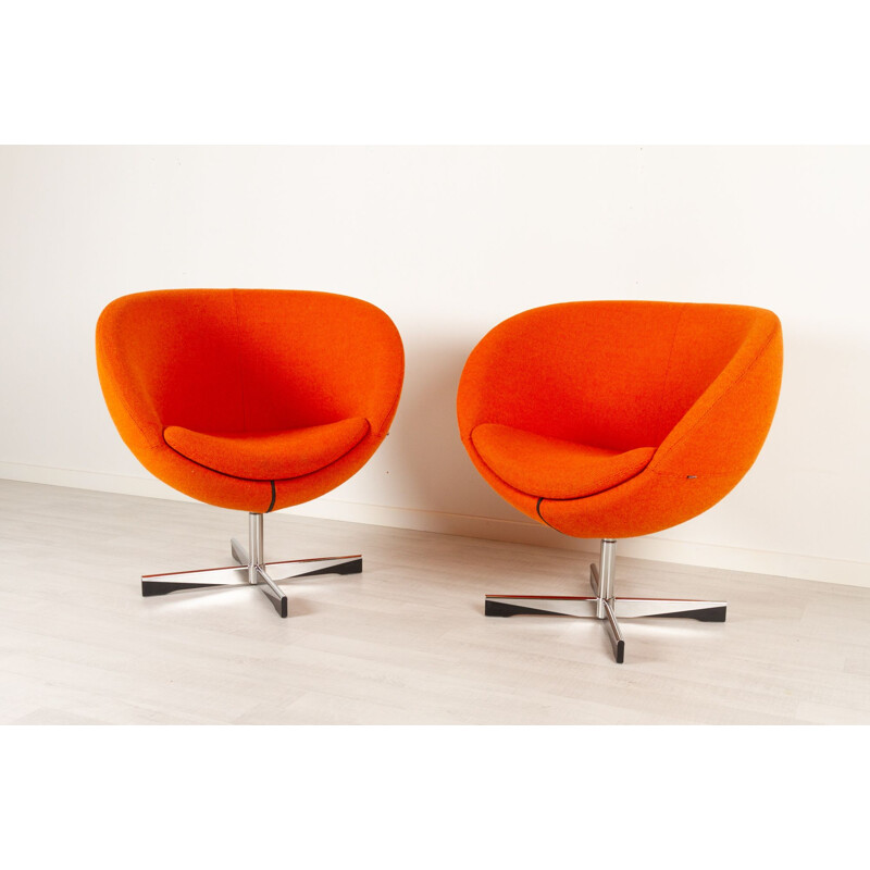 Pair of Scandinavian vintage armchairs by Sven Ivar Dysthe, 1965