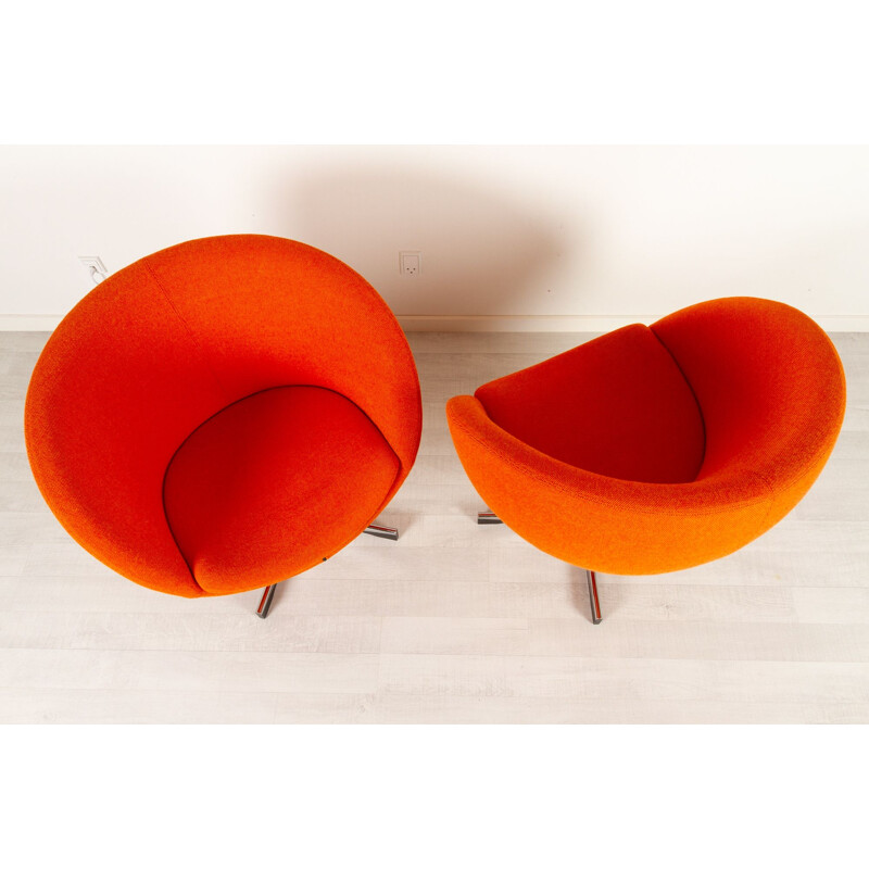 Pair of Scandinavian vintage armchairs by Sven Ivar Dysthe, 1965