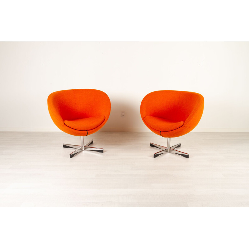 Pair of Scandinavian vintage armchairs by Sven Ivar Dysthe, 1965