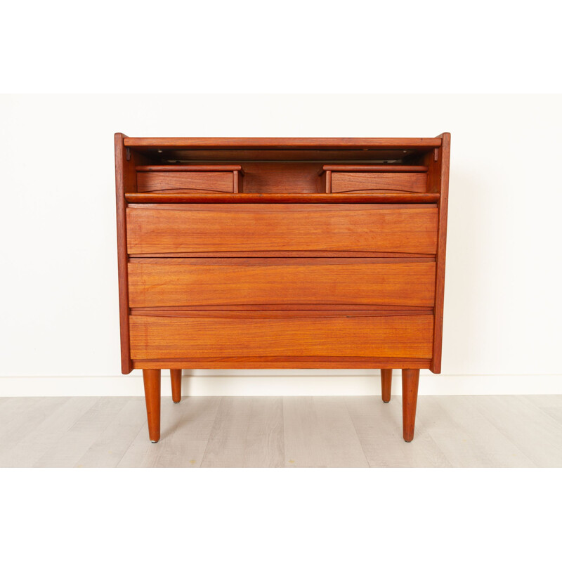 Vintage Danish teak  chest of drawers, 1960s