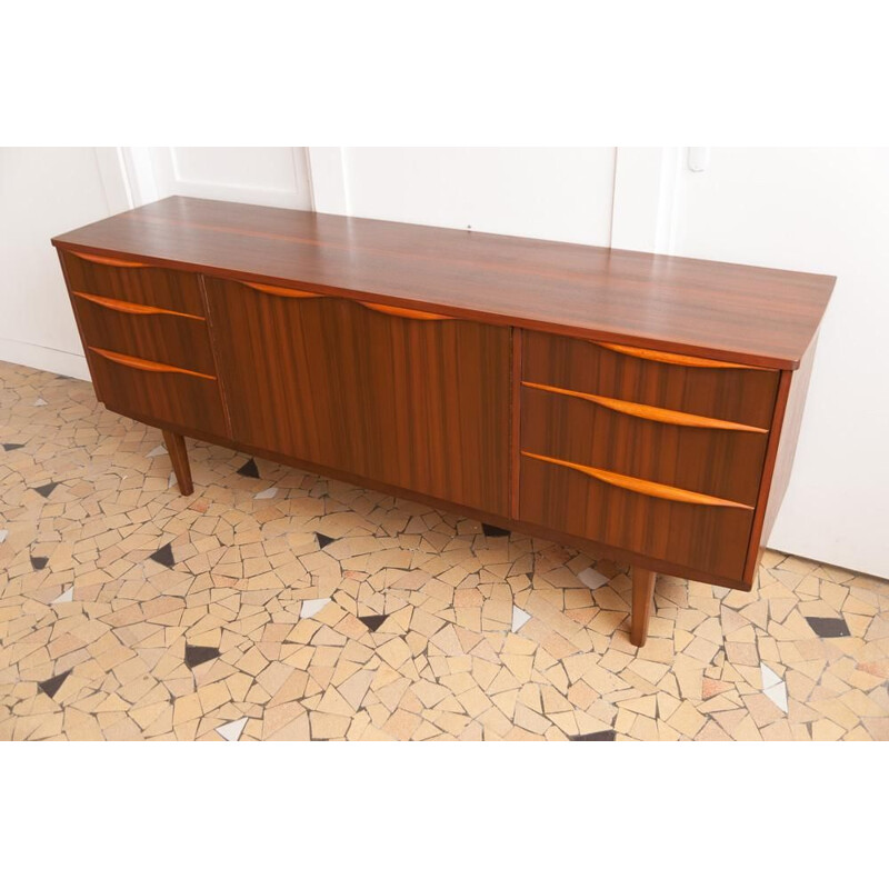 Vintage walnut sideboard, 1960