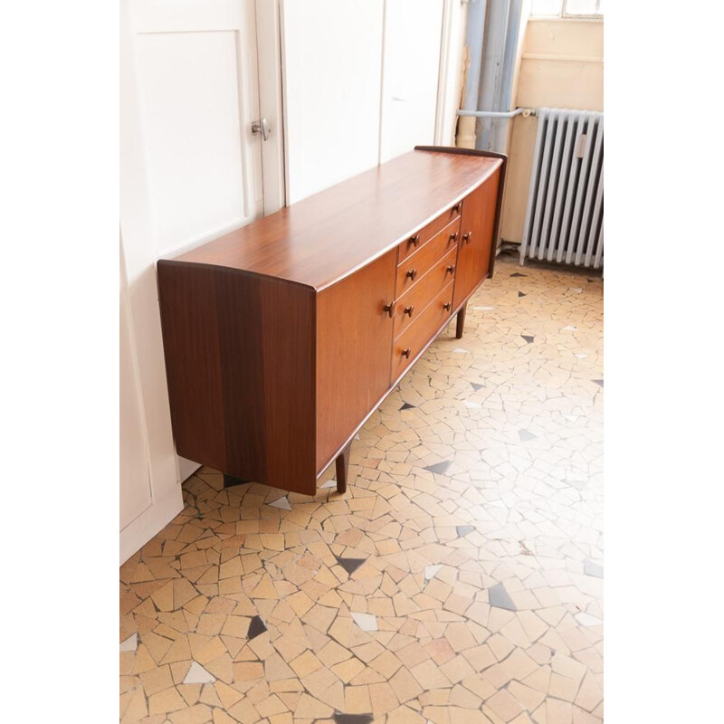 Credenza vintage Younger in teak e mogano massiccio, 1960