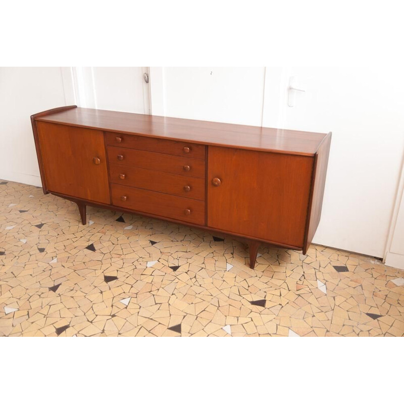 Vintage Younger teak and solid mahogany sideboard, 1960