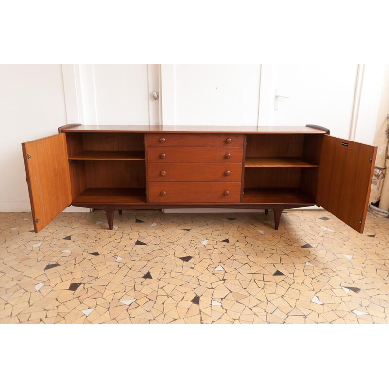 Vintage Younger teak and solid mahogany sideboard, 1960