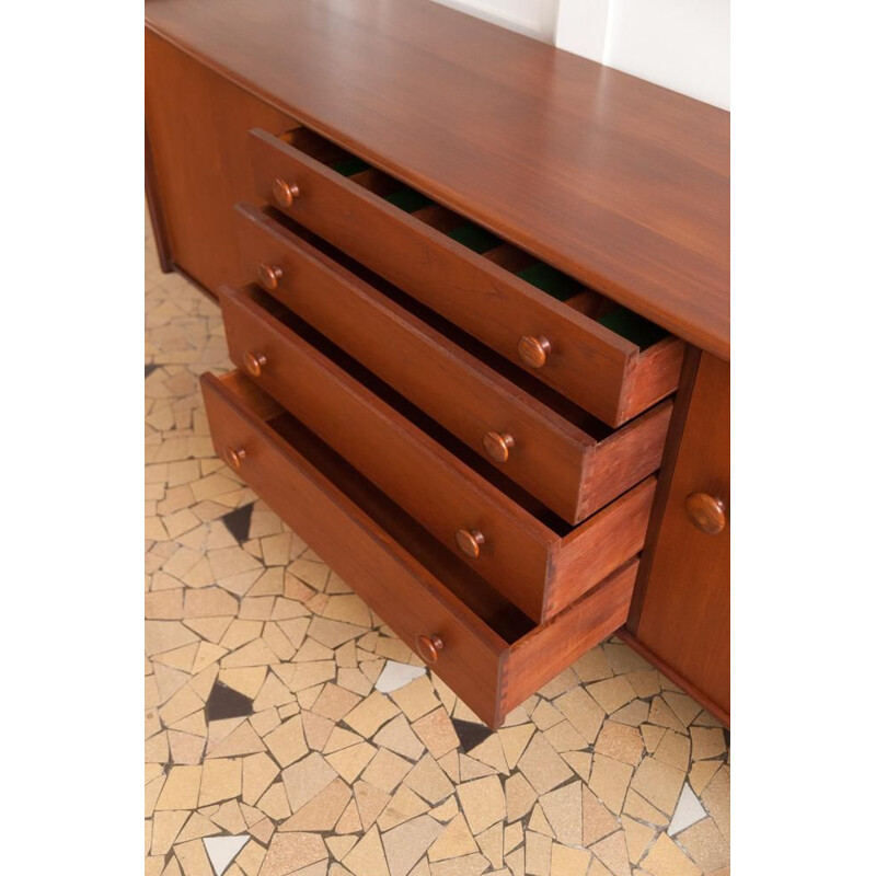 Vintage Younger teak and solid mahogany sideboard, 1960