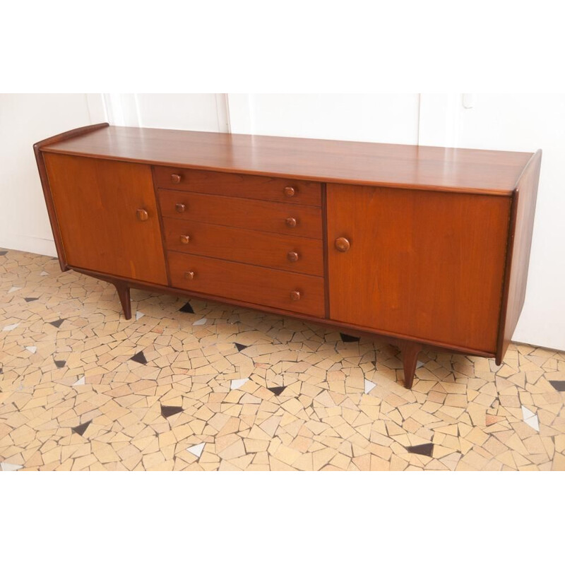 Credenza vintage Younger in teak e mogano massiccio, 1960