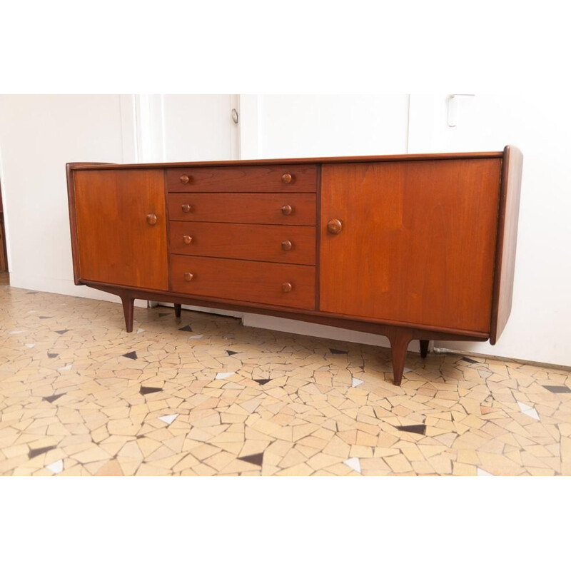 Vintage Younger teak and solid mahogany sideboard, 1960